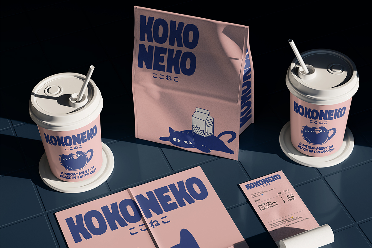 Kokoneko Café Branding